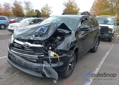 2016 Toyota Highlander Xle V6 from USA, damaged, VIN 5TDJKRFH1GS500997